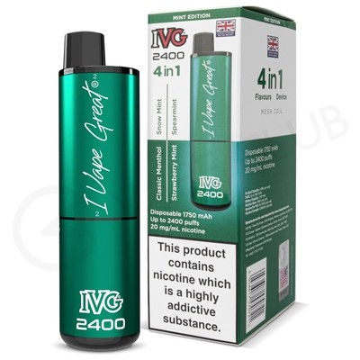 Mint Edition IVG 2400 Disposable Vape