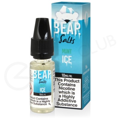 Mint Ice Nic Salt E-Liquid by Bear Salts