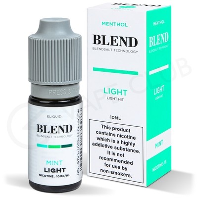 Mint Light Nic Salt E-Liquid by Blend