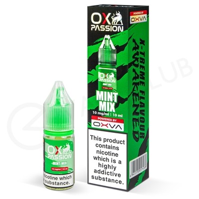 Mint Mix Nic Salt E-Liquid by Ox Passion