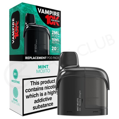 Mint Mojito Vampire Vape 10K Refill Pod