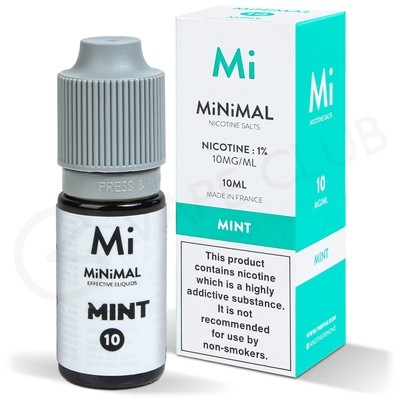 Mint Nic Salt E-Liquid by Minimal