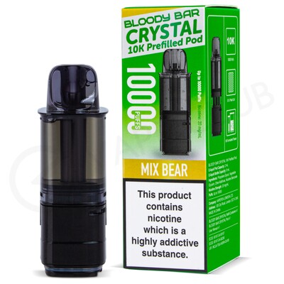 Mix Bear Bloody Bar Crystal 10K Refill Pack