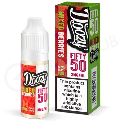 Mixed Berries E-Liquid by Doozy Fifty 50