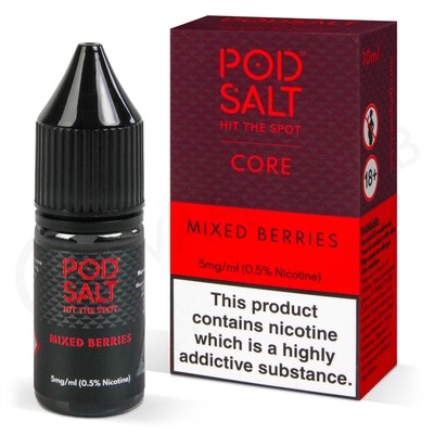 Mixed Berries Nic Salt E-Liquid by Pod Salt