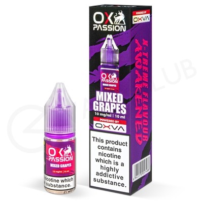 Mixed Grapes Nic Salt E-Liquid by Ox Passion