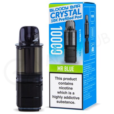 Mr Blue Bloody Bar Crystal 10K Refill Pack