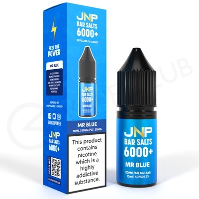 Mr Blue E-Liquid by JNP Bar Salts 6000+