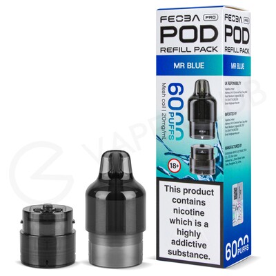 Mr Blue Feoba 6000 Pro Refill Pack