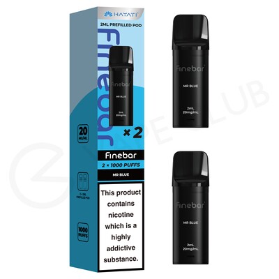 Mr Blue Hayati Finebar Prefilled Pods