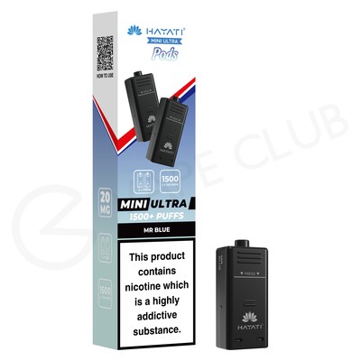 Mr Blue Hayati Mini Ultra Prefilled Pods