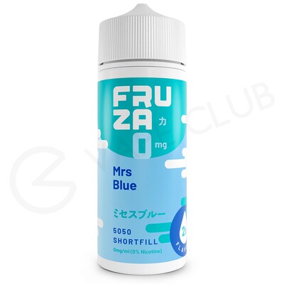 Mrs Blue Shortfill E-Liquid by Fruza 100ml