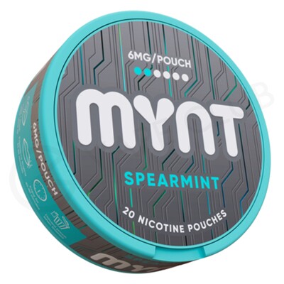 Mynt Spearmint Nicotine Pouches