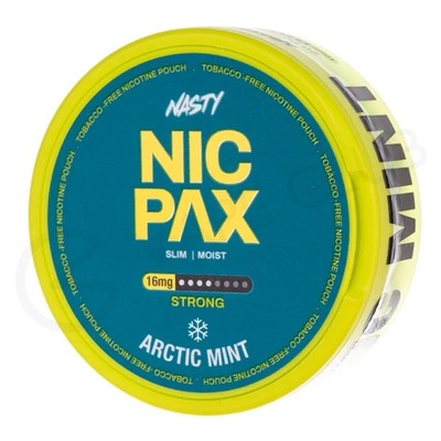 Nasty Pax Arctic Mint Nicotine Pouches