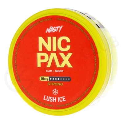 Nasty Pax Lush Ice Nicotine Pouches