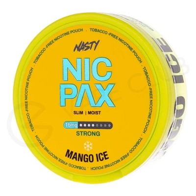 Nasty Pax Mango Ice Nicotine Pouches