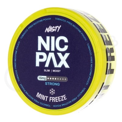 Nasty Pax Mint Freeze Nicotine Pouches