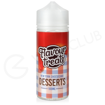 New York Cheesecake Shortfill E-Liquid by Flavour Treats Desserts 100ml