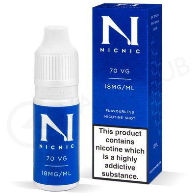 Nic Nic 70VG Nicotine Shot by Nic Nic