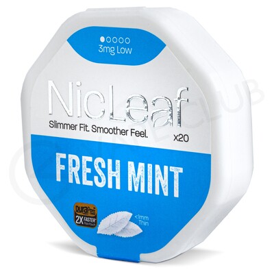 Nicleaf Fresh Mint Nicotine Leaves