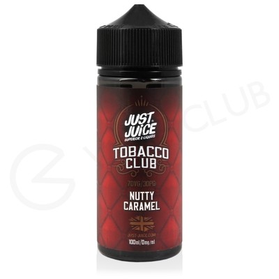 Nutty Caramel Tobacco Shortfill E-Liquid by Just Juice 100ml