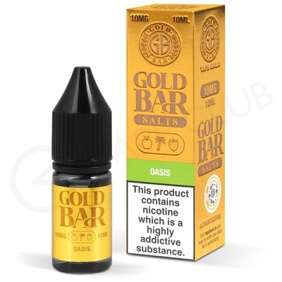 Oasis Nic Salt E-Liquid by Gold Bar Salts