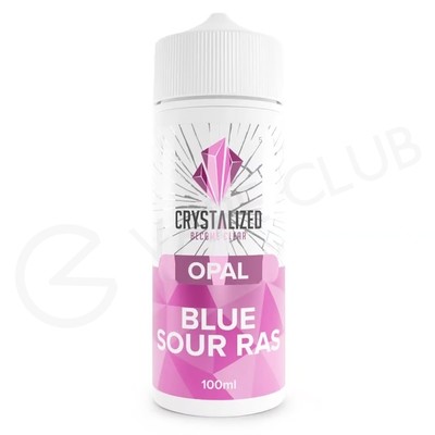 Opal Blue Sour Raspberry Shortfill E-Liquid by Crystalized 100ml