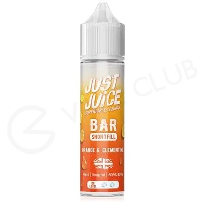 Orange & Clementine Saltfill E-Liquid by Just Juice Bar 40ml