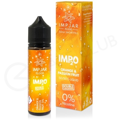 Orange & Passionfruit Shortfill E-Liquid by Imp2O 50ml