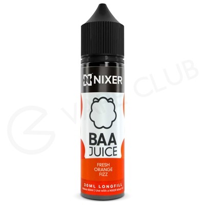 Orange Fizz Longfill Concentrate by Nixer x Baa Juice