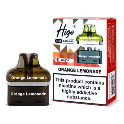 Orange Lemonade Higo BB 4000 Refill Pods