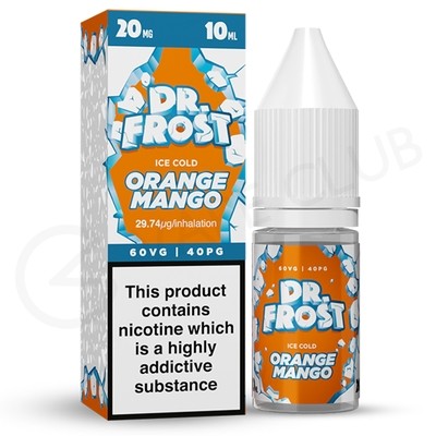 Orange Mango Ice Nic Salt E-Liquid by Dr Frost