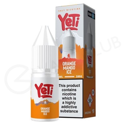 Orange Mango Ice Nic Salt E-Liquid by Yeti Summit Series