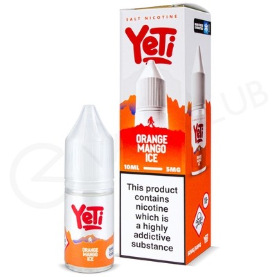 Orange Mango Ice Nic Salt E-Liquid by Yeti Summit Series