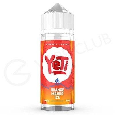 Orange Mango Ice Shortfill E-Liquid by Yeti Summit Series 100ml