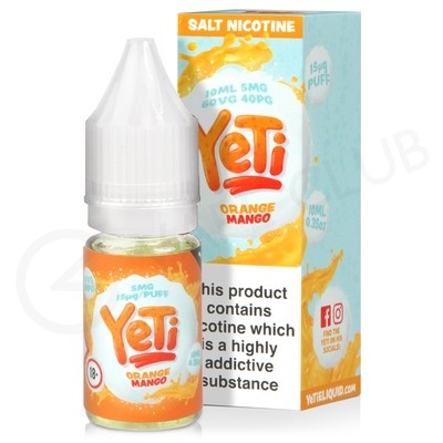 Orange Mango Nic Salt E-Liquid by Yeti