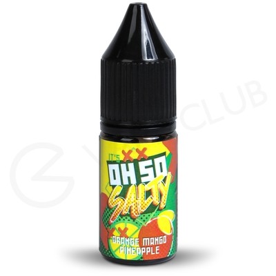 Orange Mango Pineapple Nic Salt E-Liquid by Oh So Salty