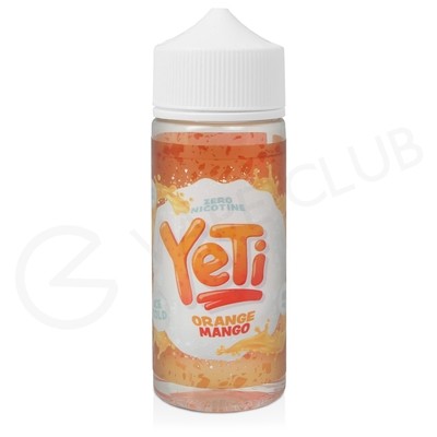Orange Mango Shortfill E-Liquid by Yeti Ice 100ml