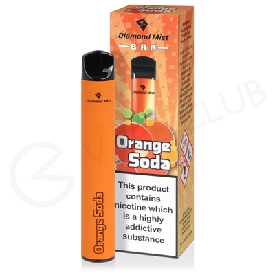 Orange Soda Diamond Mist Bar Disposable Vape