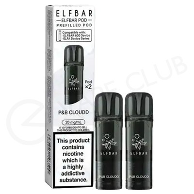 P&B Cloudd Elf Bar 600 Prefilled Pods