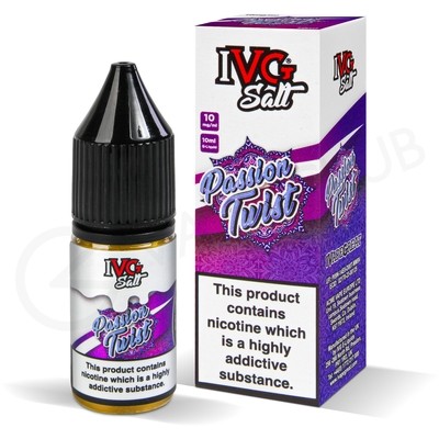 Passion Twist Nic Salt E-Liquid by IVG Exotic Range