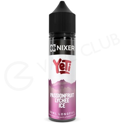 Passionfruit & Lychee Ice Longfill Concentrate by Nixer x Yeti