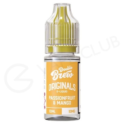 Passionfruit & Mango Nic Salt E-Liquid by Double Brew Originals