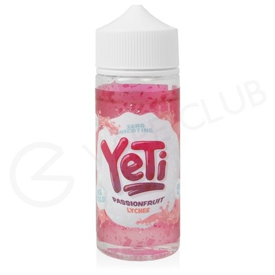 Passionfruit Lychee Shortfill E-Liquid by Yeti Ice 100ml