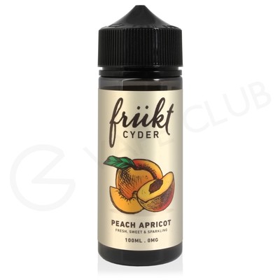 Peach Apricot Shortfill E-Liquid by Frukt Cyder 100ml