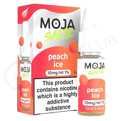Peach Ice E-Liquid by Moja Saltz