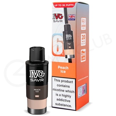 Peach Ice IVG Savr Refill Pack