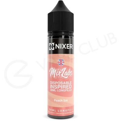 Peach Ice Longfill Concentrate by Nixer x Mix Labs