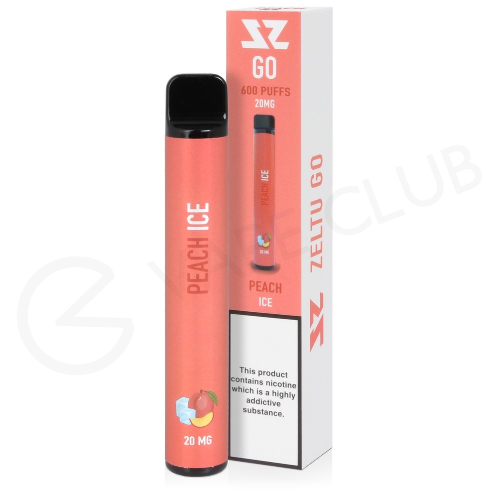 Peach Ice Zeltu Go Disposable Vape