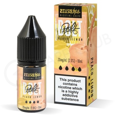 Peach Lemon Nic Salt E-Liquid by Bolt